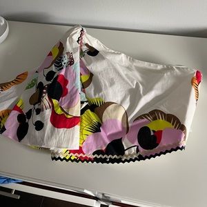 Zara one shoulder color top